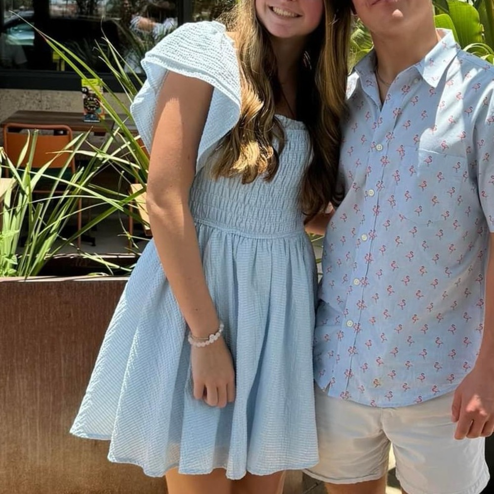 Light Blue Kids Dress